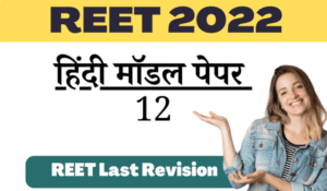 Hindi Model Test Paper-12