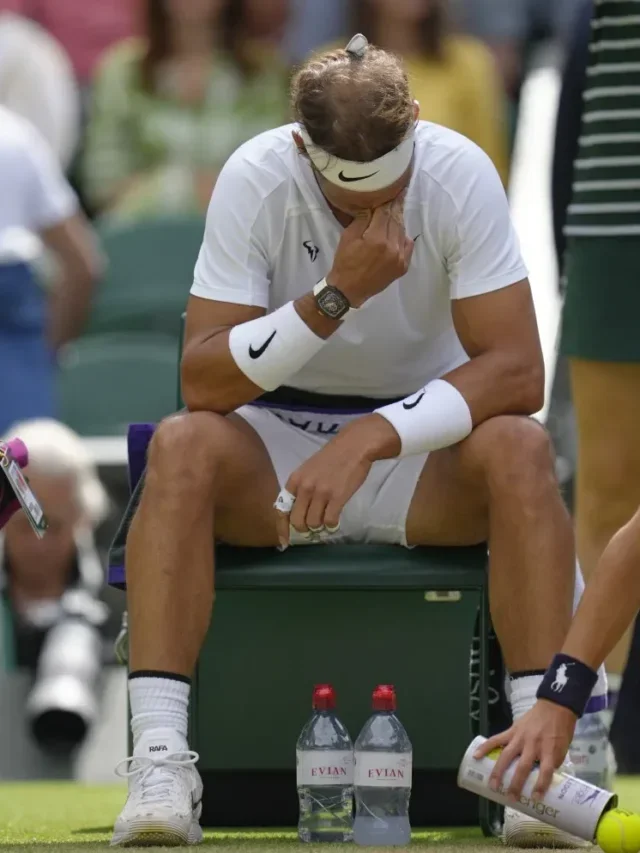 Injured Rafael Nadal US Open match against Fognini